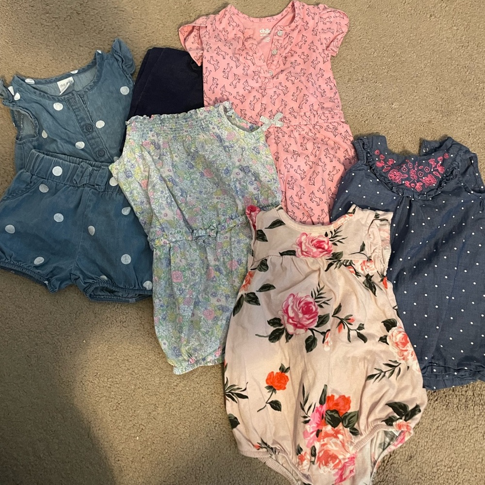 Baby girls 5 items